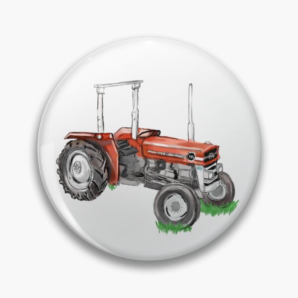Item preview, Vintage Tractor Massey Fergusson 135 designed and sold by emmajmetcalf.