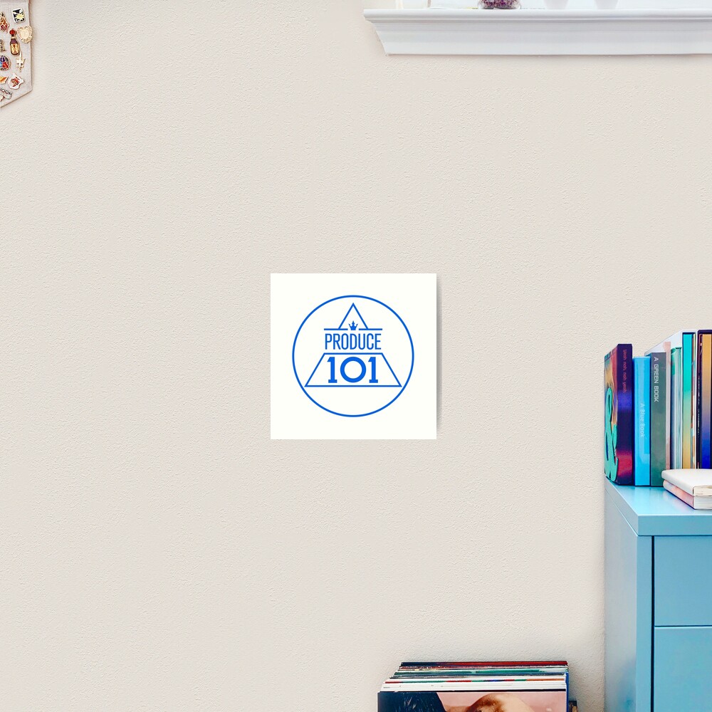 Produce 101 logo sticker Art Print
