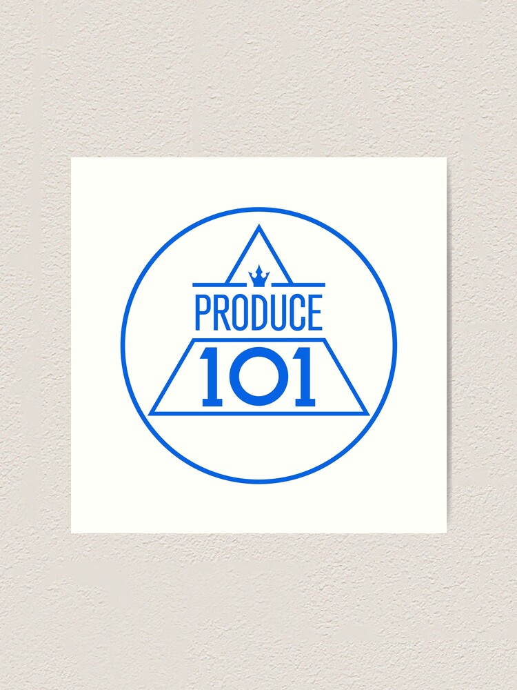 Alternate view of Produce 101 logo sticker Art Print