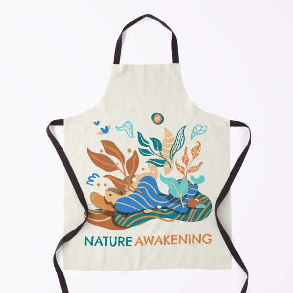 Aperçu de l'œuvre Nature Awakening - Illustration de feuilles abstraites créée et vendue par GreissDesign.