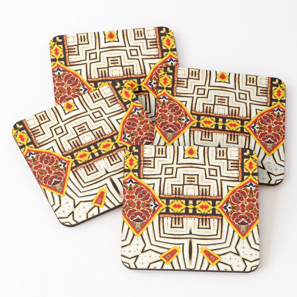Item preview, LET'S CELEBRATE  NATIVE AMERICAN  HERITAGE MONTH -  GREAT ABSTRACT TRIBAL PAINTINGS PATTERN FROM THE NATIVE AMERICAN ART HERITAGE - PERFECT CHRISTMAS GIFT FOR COLLECTORS. designed and sold by Ralek.