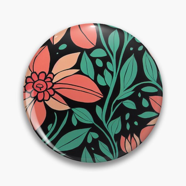 Artikelvorschau, Fun flowers tropical pattern entworfen und verkauft von Purple-Horizon.