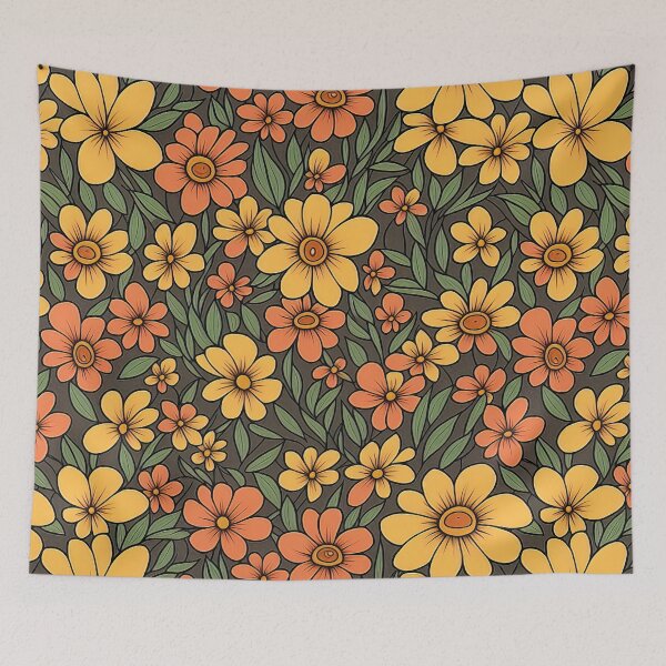 Item preview, Cheerful Florals designed and sold by Purple-Horizon.