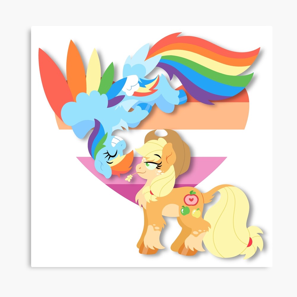 Canon gay ponies (aka Appledash)