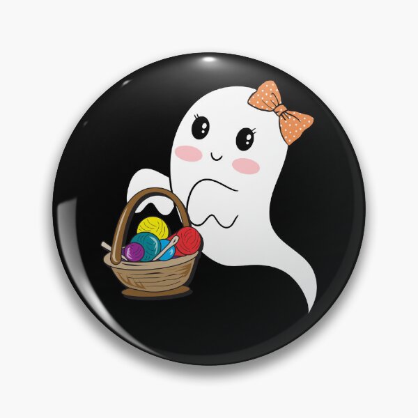 Artikelvorschau, Niedliches Geist-lustiges Häkel-Halloween-Meme-Mutter-Geschenk entworfen und verkauft von YURISPACE.