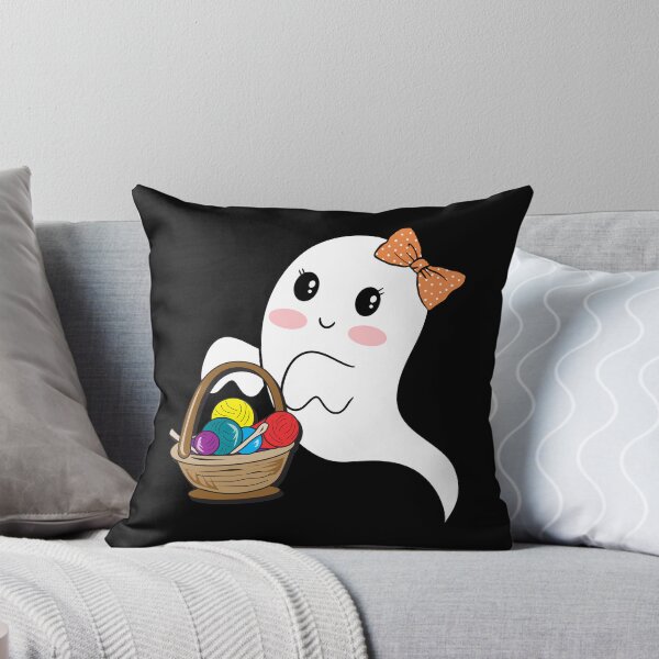 Item preview, Cute Ghost Funny Crochet Halloween Memes Mom Gift designed and sold by YURISPACE.