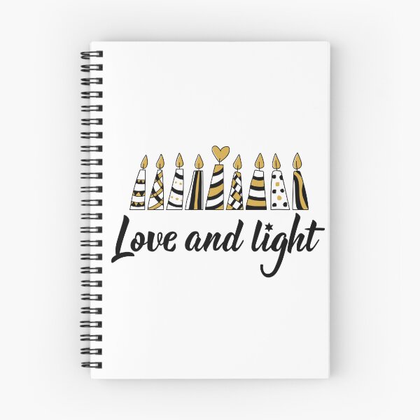 Item preview,  Love and light. Happy Hanukkah print designed and sold by pidzam4e.