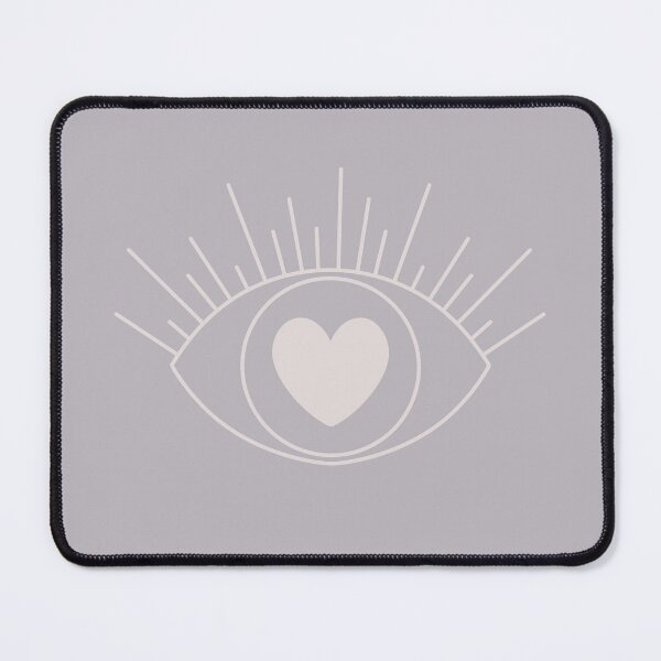 Item preview, Magical Mysterious Aesthetic Indie Style Pretty Heart Eye Blue Gray designed and sold by scorpiolane.