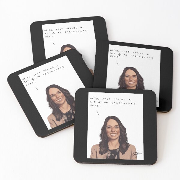 Item preview, Jacinda Ardern Earthquake    designed and sold by YourFanMerch.