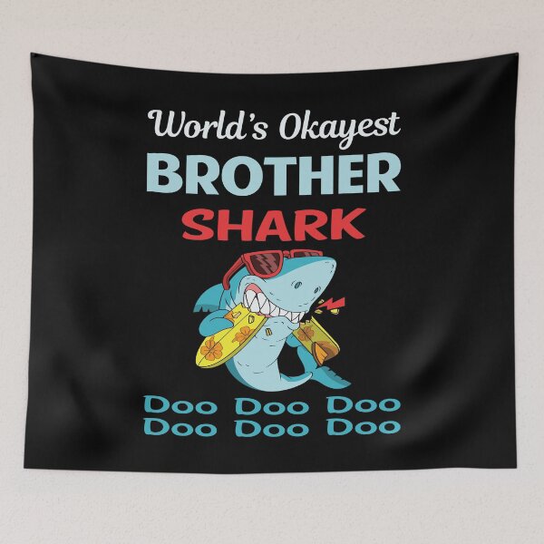 Item preview, Funny Shark BROTHER designed and sold by StoreHornedFace.