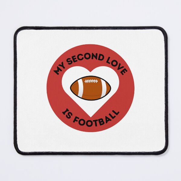 Item preview, My Second Love is Football Essential T-shirt designed and sold by OneDayCollected.