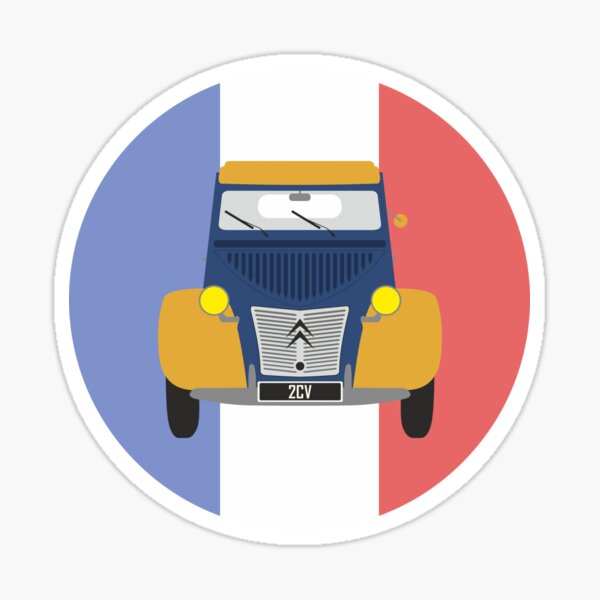 CITROEN 2CV Sticker