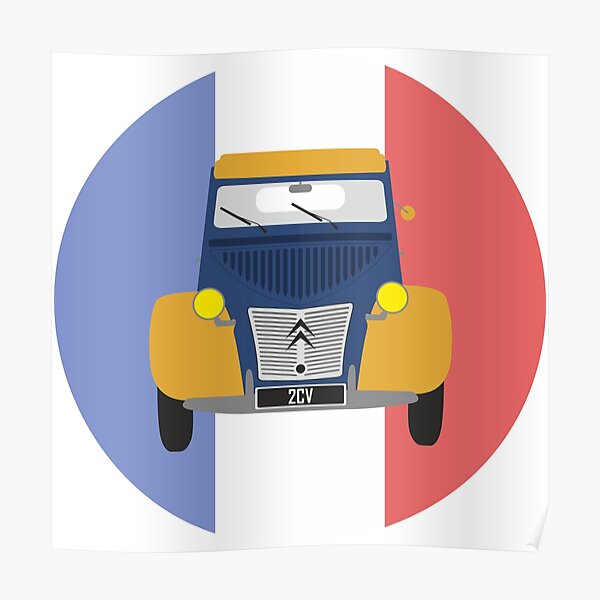 CITROEN 2CV Poster