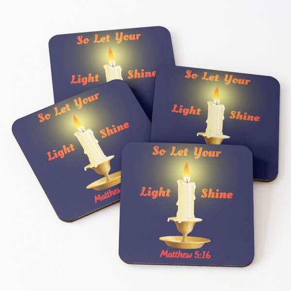 Item preview, Let Your Light Shine ~ Matthew 5:16 designed and sold by RhondaCGoins.