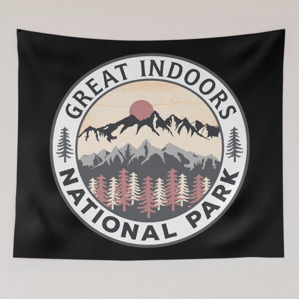 Item preview, Great Indoors National Park designed and sold by Road-tees.