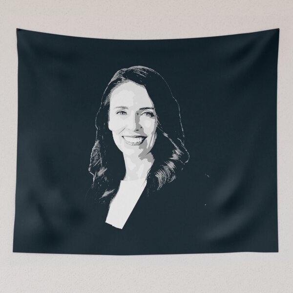 Item preview, Jacinda Ardern Fitted   designed and sold by YourFanMerch.