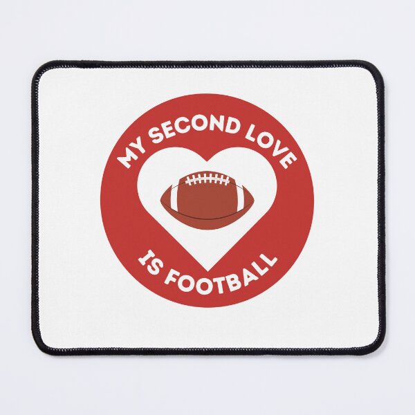 Item preview, My Second Love is Football Essential T-shirt designed and sold by OneDayCollected.