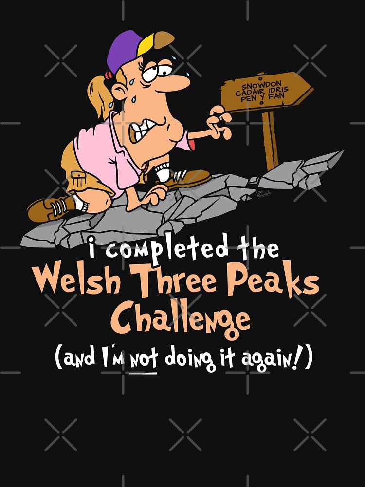 three peaks challenge t shirt