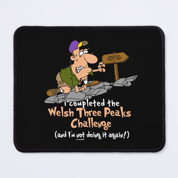 Item preview, I Completed The Welsh Three Peaks Challenge designed and sold by LegsMiserable.