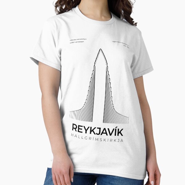 Item preview, Reykjavík Hallgrímskirkja Architecture (Minimalist) designed and sold by Rapaz Designs.