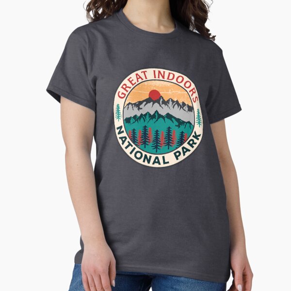 Vista previa del artículo con la obra «Gran Parque Nacional Interior», diseñado y vendido por Road-tees.