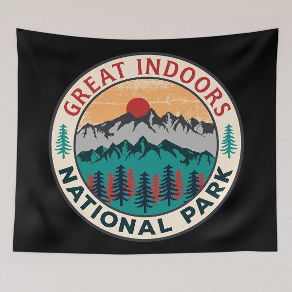 Item preview, Great Indoors National Park designed and sold by Road-tees.
