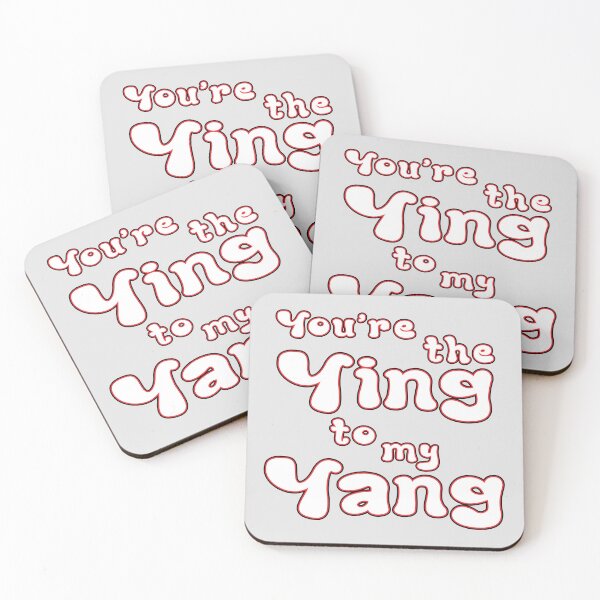 Item preview, You are the Ying to my Yang - Fun Funny Slogan Phrase designed and sold by Harlake.