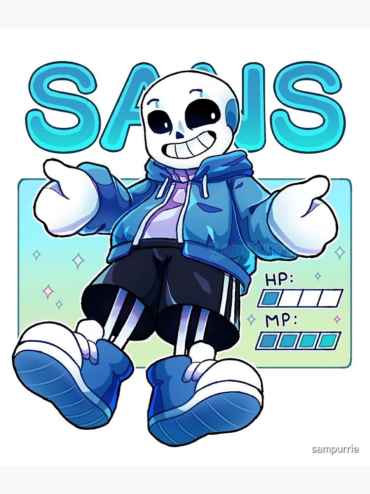 Cross Sans Underverse Postcard by secrettps