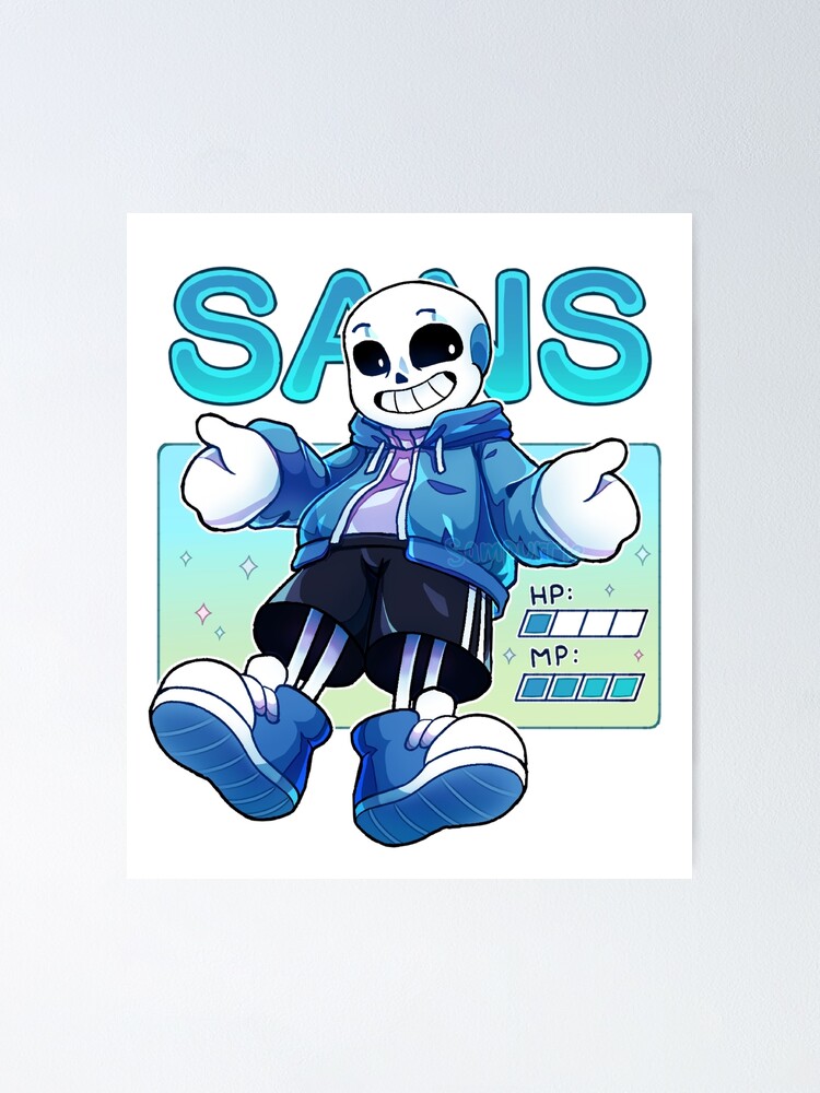 Undertale - Sans, Video Game Shirt - Undertale Sans - Posters and Art  Prints