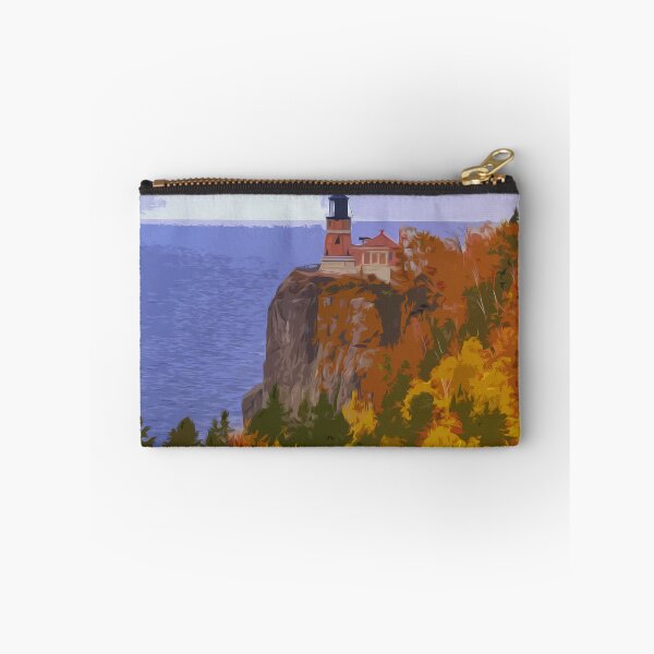 Item preview, A view on the Split Rock Lighthouse designed and sold by AM FineArtPrints.