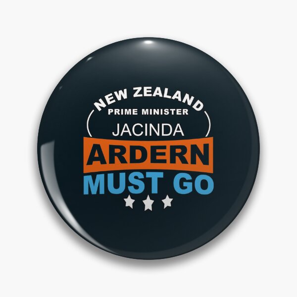 Item preview, Jacinda Ardern Must Go - Jacinda Kate Laurell Ardern New Zealand Prime Minister V-Neck    designed and sold by YourFanMerch.