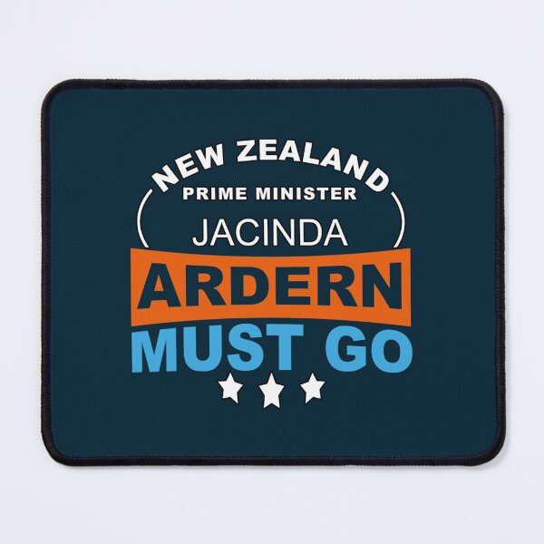 Item preview, Jacinda Ardern Must Go - Jacinda Kate Laurell Ardern New Zealand Prime Minister V-Neck    designed and sold by YourFanMerch.