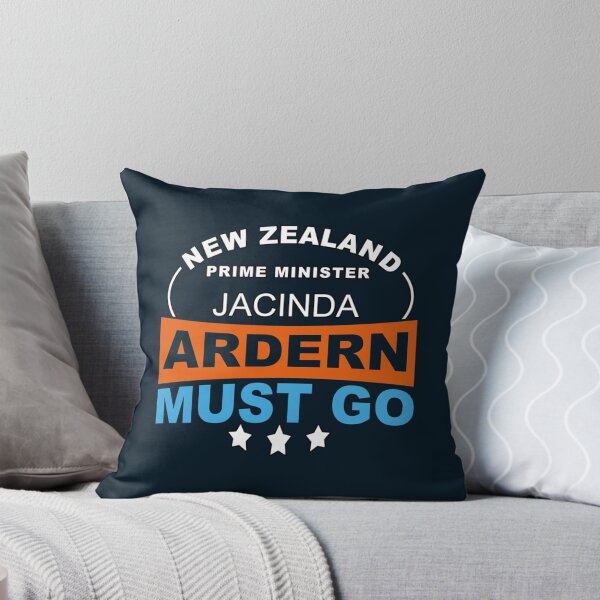 Item preview, Jacinda Ardern Must Go - Jacinda Kate Laurell Ardern New Zealand Prime Minister V-Neck    designed and sold by YourFanMerch.