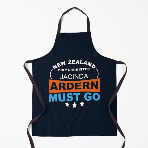 Item preview, Jacinda Ardern Must Go - Jacinda Kate Laurell Ardern New Zealand Prime Minister V-Neck    designed and sold by YourFanMerch.
