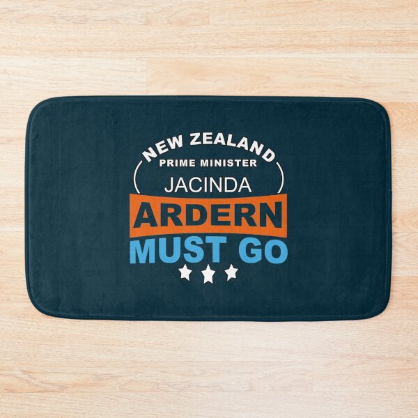 Item preview, Jacinda Ardern Must Go - Jacinda Kate Laurell Ardern New Zealand Prime Minister V-Neck    designed and sold by YourFanMerch.
