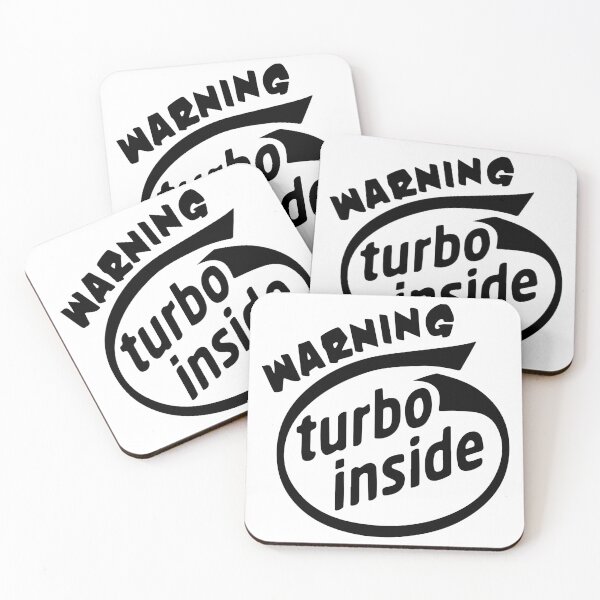 Item preview, Warning Turbo Inside designed and sold by Shinigami969.
