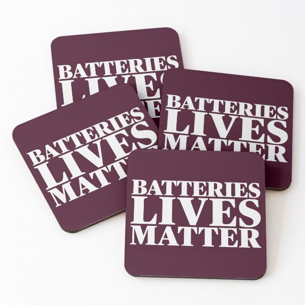 Item preview, Batteries Lives Matter designed and sold by Freedom Sign.