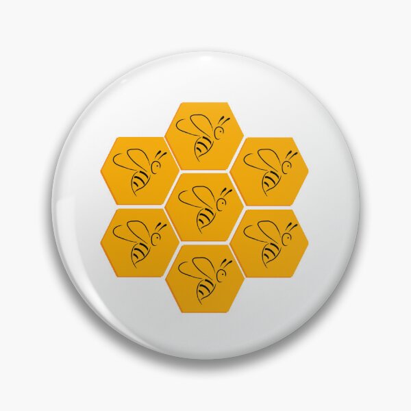 Item preview, Bees in honeycomb designed and sold by Brownies22.