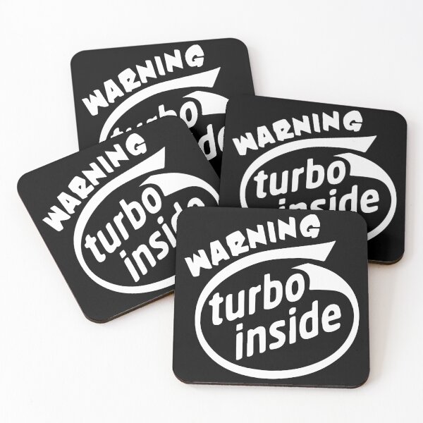 Item preview, Warning Turbo Inside designed and sold by Shinigami969.