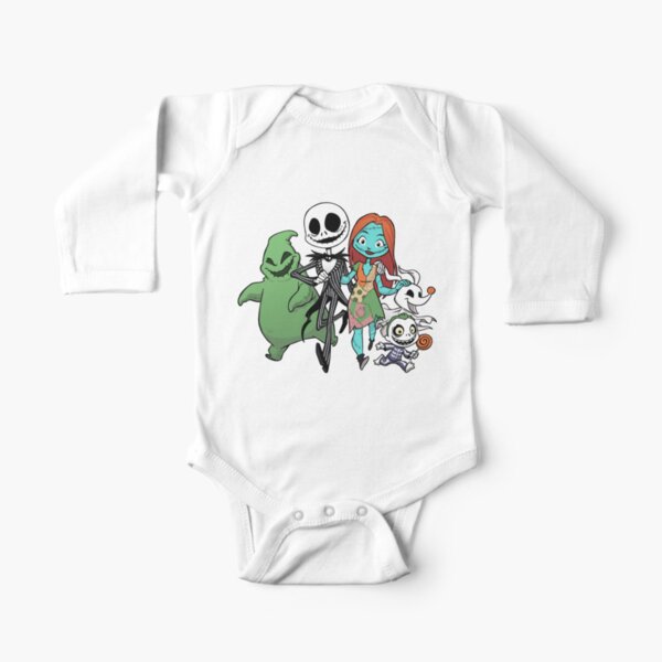Nightmare BFFs Long Sleeve Baby One-Piece