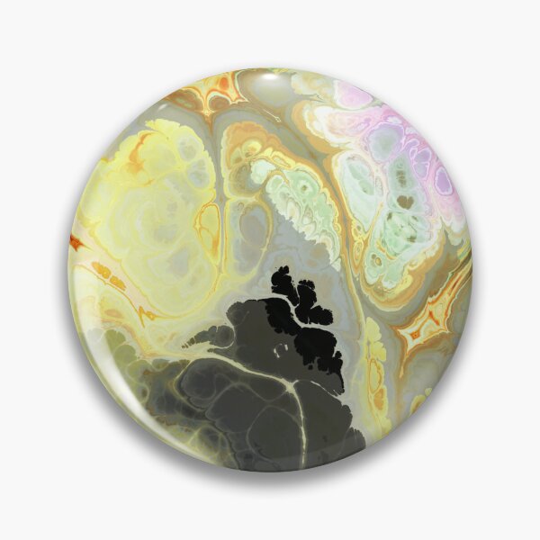 Item preview, Marble Yellow Turquoise designed and sold by RockBeeDesigns.