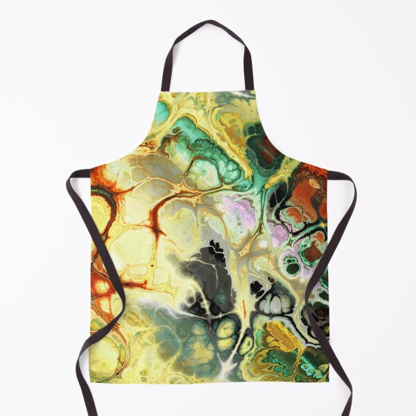 Item preview, Marble Yellow Turquoise designed and sold by RockBeeDesigns.