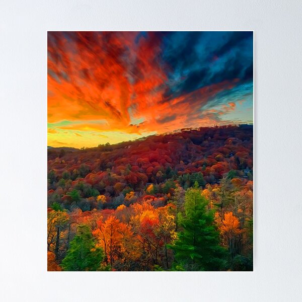 Item preview, Autumn in North Carolina designed and sold by AM FineArtPrints.
