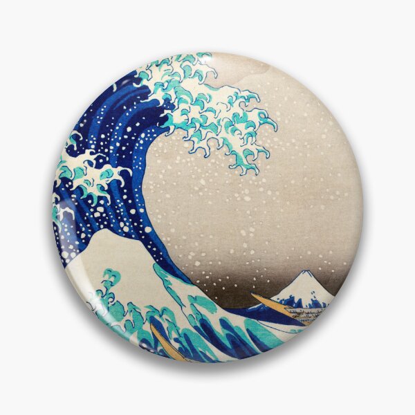 Item preview, The Great Wave by Katsushika Hokusai 葛飾北斎 - Japanese Art designed and sold by netzzoart.