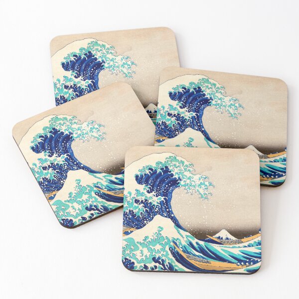 Item preview, The Great Wave by Katsushika Hokusai 葛飾北斎 - Japanese Art designed and sold by netzzoart.