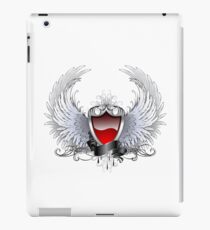 Red angel shield ( Shields ) iPad Case/Skin