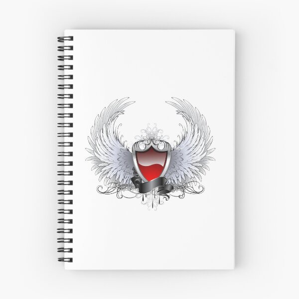 Item preview, Red angel shield ( Shields ) designed and sold by Blackmoon9.