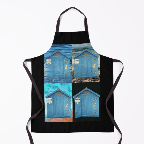 Item preview, Collage of beach hut, Whitby England Sep22 designed and sold by PicsByTony.