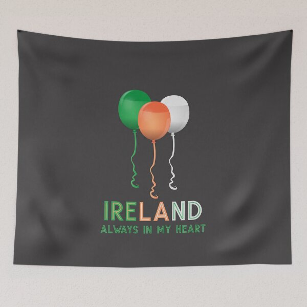 Item preview, Ireland flag colors, Ireland always in my heart designed and sold by Monikatees.