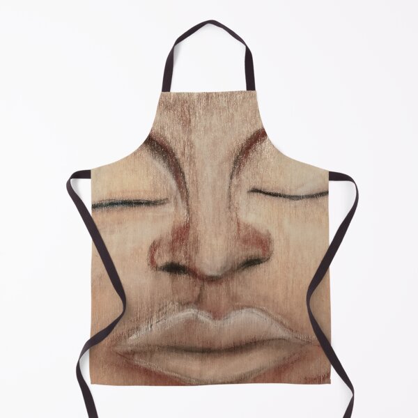 Item preview, Buddha - Indifferent Silence painted on wood designed and sold by Anke Franikowski.